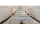 Charming bedroom with overhead window, soft lighting, neutral tones and wood floors at 770 Reed Se St, Atlanta, GA 30315