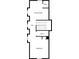 Third floor plan featuring bedroom, sitting room, bathroom, hall, and utility room at 770 Reed Se St, Atlanta, GA 30315