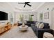 Inviting living room with a large sectional sofa and a stylish coffee table at 770 Reed Se St, Atlanta, GA 30315