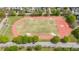 Aerial view of the outdoor running track, offering recreational opportunities at 770 Reed Se St, Atlanta, GA 30315