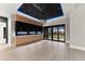 Open dining area with custom cabinets and a sliding glass door to the yard at 1688 Mineral Springs Rd, Hoschton, GA 30548