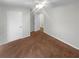 A bedroom with neutral walls, an ensuite bathroom, and carpeted floors at 3113 Shiloh Pl, Canton, GA 30115