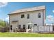 Spacious backyard featuring an above-ground pool, a patio set, and a large grassy area at 103 Cottage Way, Euharlee, GA 30145