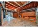 Unfinished basement with workshop area and mechanicals access at 570 Harris Sw Ct, Marietta, GA 30060