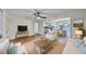 Cozy living room features hardwood floors, fireplace, and natural light at 570 Harris Sw Ct, Marietta, GA 30060