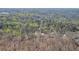 An aerial view shows a home surrounded by mature trees, offering privacy and seclusion at 10845 Shallowford Rd, Roswell, GA 30075