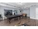 Game room with recessed lights, ping pong table, and foosball at 4020 Balleycastle Ln, Duluth, GA 30097