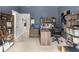 This office is a versatile space complete with built-in shelving and plenty of storage at 4020 Balleycastle Ln, Duluth, GA 30097
