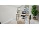 Cozy home office with a modern desk and ample natural light at 6124 Kings Mountain Ct, Stone Mountain, GA 30087