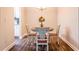 Intimate dining space with seating for four and open to the kitchen at 1207 Mcclelen Way, Decatur, GA 30033