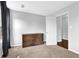 Bedroom with tan carpet and large window at 925 Crab Orchard Dr, Roswell, GA 30076