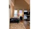 This bedroom has tile flooring and three windows with blinds at 1658 Lightfoot Cir, Marietta, GA 30062