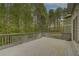 Spacious outdoor deck offering ample room for entertaining and enjoying the surrounding nature at 1658 Lightfoot Cir, Marietta, GA 30062