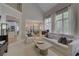 Comfortable living room with natural light and an open floor plan at 1658 Lightfoot Cir, Marietta, GA 30062