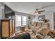 Cozy living area featuring comfortable seating, natural light, and neutral decor at 2466 Monroe Jersey Rd, Covington, GA 30014