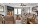 Welcoming living room with a comfortable seating, natural light and hardwood floors at 2466 Monroe Jersey Rd, Covington, GA 30014