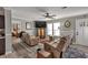 Inviting living room with hardwood floors, cozy seating, and natural light at 2466 Monroe Jersey Rd, Covington, GA 30014