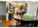 View of kitchen table and wooden cabinetry at 3727 Dial Dr, Stone Mountain, GA 30083