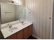 Bathroom with double sink vanity at 709 Kilkenny Cir, Lithonia, GA 30058