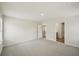 Large bonus room with neutral carpet, recessed lighting, and access to other rooms at 2771 Aralynn Way, College Park, GA 30337