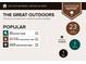Outdoor report showcasing outdoor activities near 300 Outlaw Ridge including parks and golf at 300 Outlaw Rdg, Canton, GA 30115