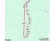 A detailed drawing showcases the dimensions of a property line, displaying precise measurements in feet for prospective buyers at 300 Outlaw Rdg, Canton, GA 30115