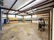 A large workshop with built-in storage cabinets, ideal for projects and organization at 300 Outlaw Rdg, Canton, GA 30115