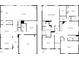 Detailed floor plan showcasing the layout of the home's two floors, including bedrooms and living areas at 2910 Blake Towers Ln, Buford, GA 30519