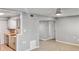 This combined kitchen and living area offers open concept living at 475 Mount Vernon Ne Hwy # 226C, Atlanta, GA 30328