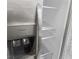 This stainless steel refrigerator features a built-in ice and water dispenser at 475 Mount Vernon Ne Hwy # 226C, Atlanta, GA 30328