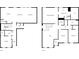 Two-story floor plan showing multiple living areas, bedrooms, and kitchen layout at 485 Auburn Crossing Dr, Auburn, GA 30011