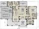 Detailed floor plan showcasing the layout of the home's first floor, including the kitchen and Primary suite at 00 Daxton Dr (Lot 74), Canton, GA 30115