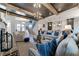 Bright and airy living room featuring exposed wood beams, fireplace, and open floor plan at 00 Daxton Dr (Lot 74), Canton, GA 30115