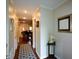 Hallway with hardwood floors leading to the living and dining area at 3259 Clairmont North Ne, Brookhaven, GA 30329