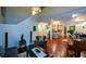 Open concept living area shows stairs, kitchen and dining area at 3259 Clairmont North Ne, Brookhaven, GA 30329