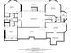 Basement floor plan showing bedrooms, recreation room, and bathrooms at 535 Telford Pl, Atlanta, GA 30342