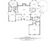 First floor plan layout, including kitchen, living spaces, and primary bedroom suite at 535 Telford Pl, Atlanta, GA 30342