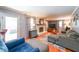 Inviting living room with hardwood floors, brick fireplace, and comfortable seating at 3530 Embry Cir, Atlanta, GA 30341