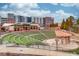 Outdoor amphitheater with terraced seating and a stage for performances and events at 5036 Maplecliff Dr, Sugar Hill, GA 30518