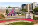 Image of community sign for 'The Battery Atlanta' with Truist Park, offering shops and entertainment at 3980 Allegretto Cir, Atlanta, GA 30339