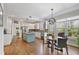 Spacious kitchen with stainless appliances, granite countertops, an island and an eat in breakfast nook at 880 Crossfire Nw Rdg, Marietta, GA 30064