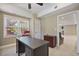 Dedicated office space with a desk and window to exterior at 880 Crossfire Nw Rdg, Marietta, GA 30064