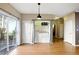 Functional laundry room with washer, dryer, storage, and access to the backyard at 2572 Avery Park Cir, Doraville, GA 30360