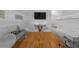 Home office with hardwood floors, glass table and desks at 1060 Mcdaniel Sw St, Atlanta, GA 30310