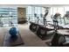 Spacious gym with cardio machines, weights, and exercise equipment at 855 Peachtree Ne St # 1912, Atlanta, GA 30308