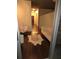 Open living area with modern furniture, wood flooring, and balcony access at 855 Peachtree Ne St # 1912, Atlanta, GA 30308