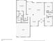 Detailed floorplan showcasing the layout of the home, including the primary bedroom, kitchen, and living room at 4820 Camden Sw Dr, Conyers, GA 30094