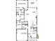 Floor plan of a home, with a 2-car garage, Gathering room, kitchen, dining room, study and covered porch at 5133 Aster Bnd, Canton, GA 30114