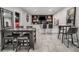Finished basement with bar area, entertainment area and stylish decor at 302 Rolling Rock Se Rd, Marietta, GA 30067