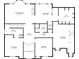 Upstairs floorplan showing layout of bedrooms, baths, and walk in closets at 302 Rolling Rock Se Rd, Marietta, GA 30067